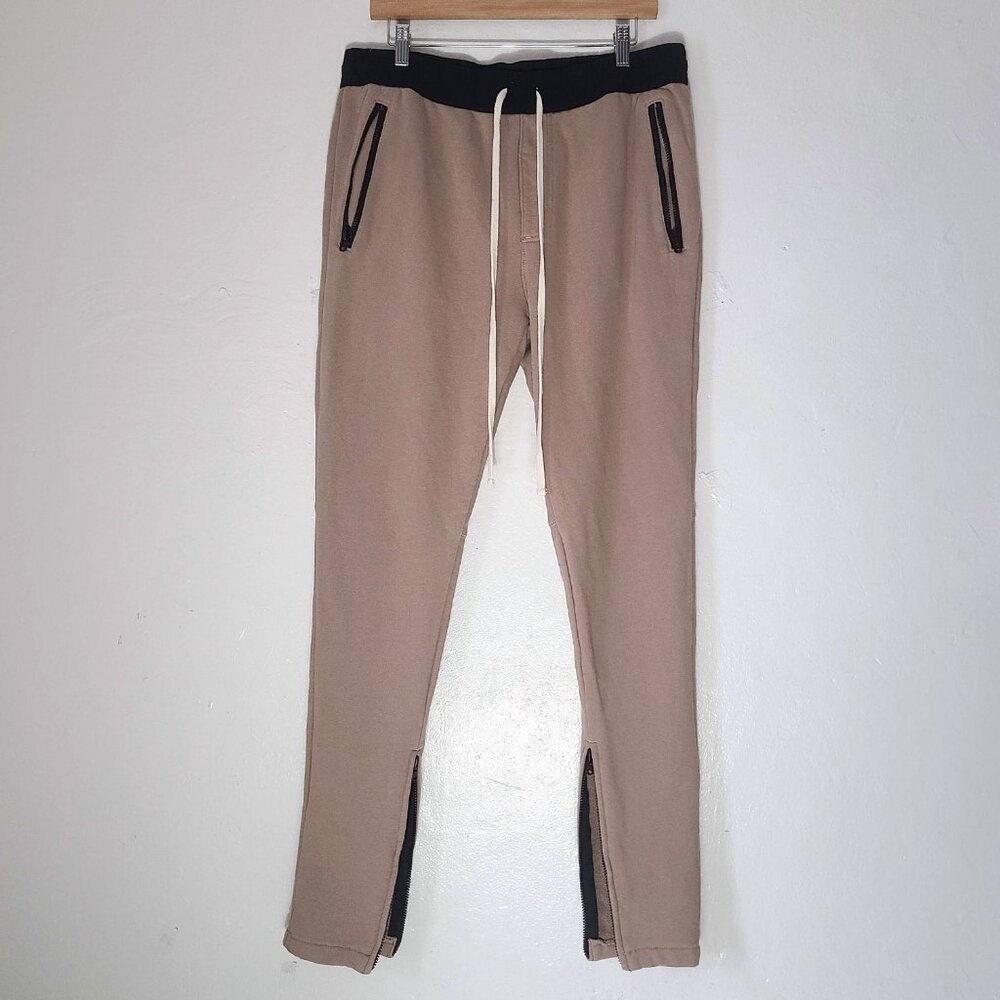Fear Of God Essentials Drawstring Ankle Zip Sweatpants Size Large Skinny Fit